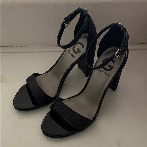 g by guess black heels